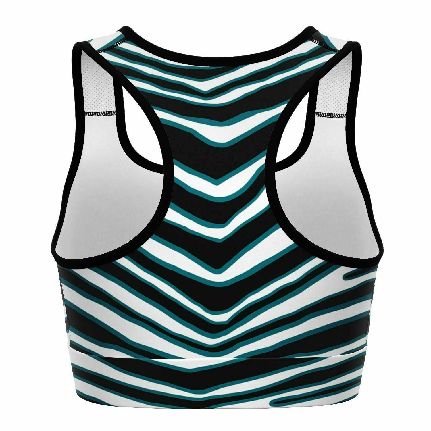 Jacksonsville Zebra Stripe Sports Bra