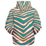 Miami Zebra Stripe Hoodie