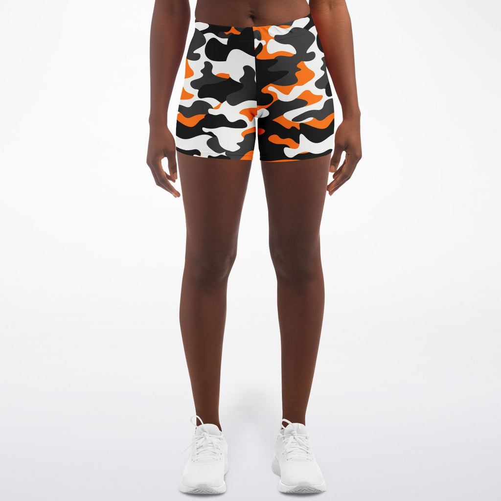 Urban Jungle Orange Camo Shorts