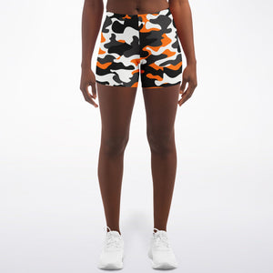 Urban Jungle Orange Camo Shorts