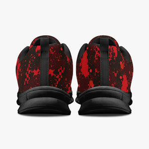 Red Digital Camo Sneakers