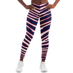 New York Zebra Stripe Leggings