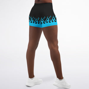 Blue Flames Shorts