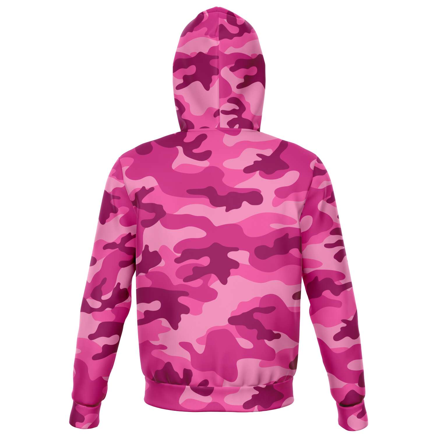 All Pink Camo Hoodie
