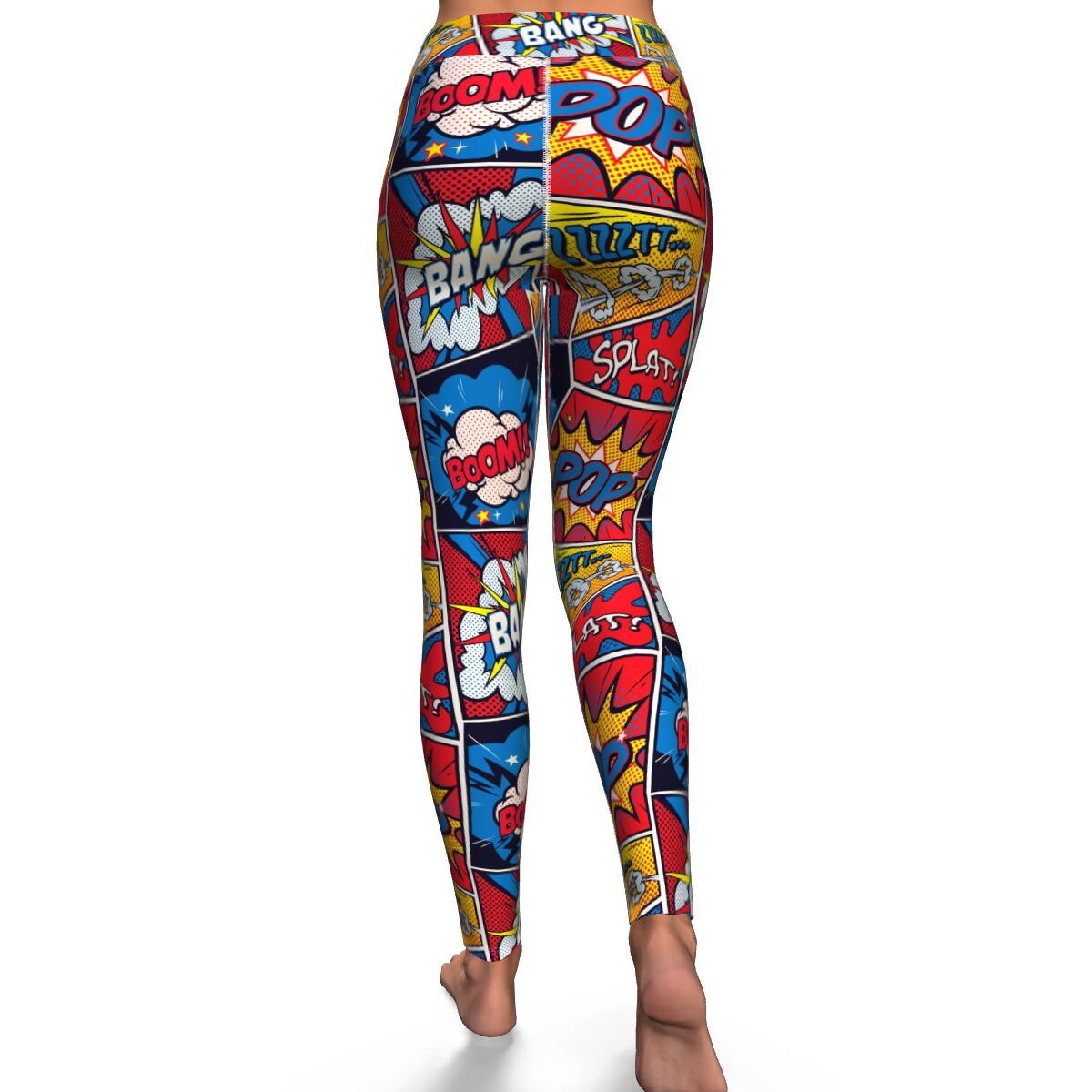 America Woman Superhero Leggings Yoga Pants Activewear Shaping