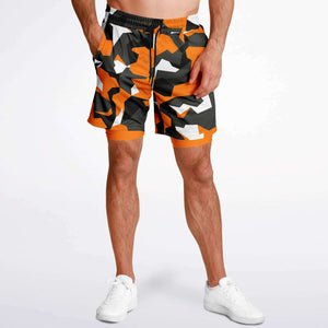 M90 Orange Modern Warfare Camo Shorts
