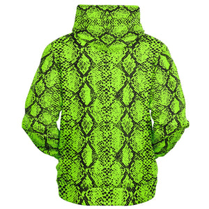 Green Snakeskin Hoodie