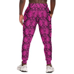 Pink Snakeskin Joggers