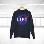 Navy NASA LIFT Heavy Space Gym Workout Unisex Hoodie Hangar