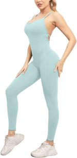 Ice Blue Jumpsuit Full