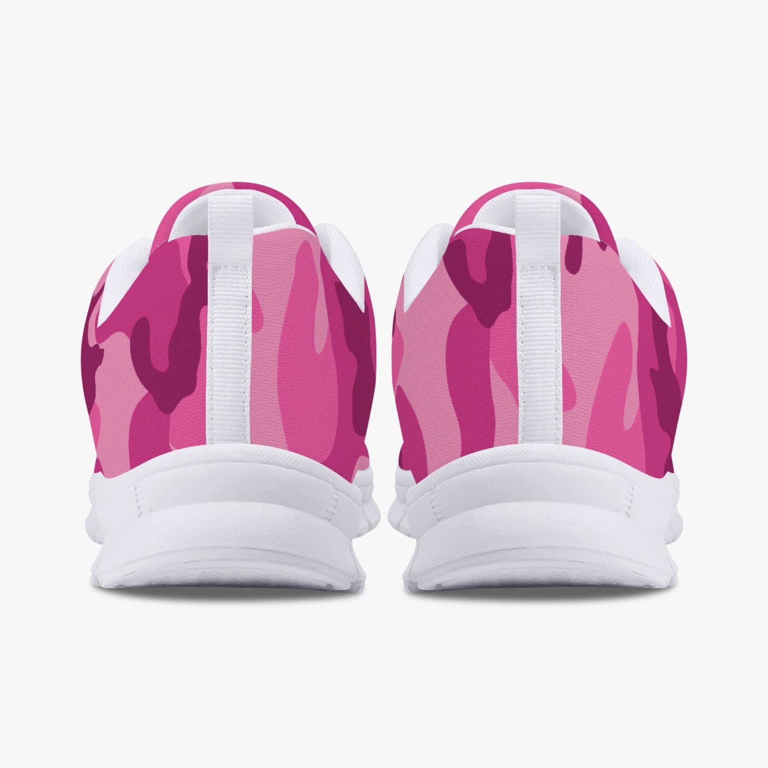 All Pink Camo Sneakers