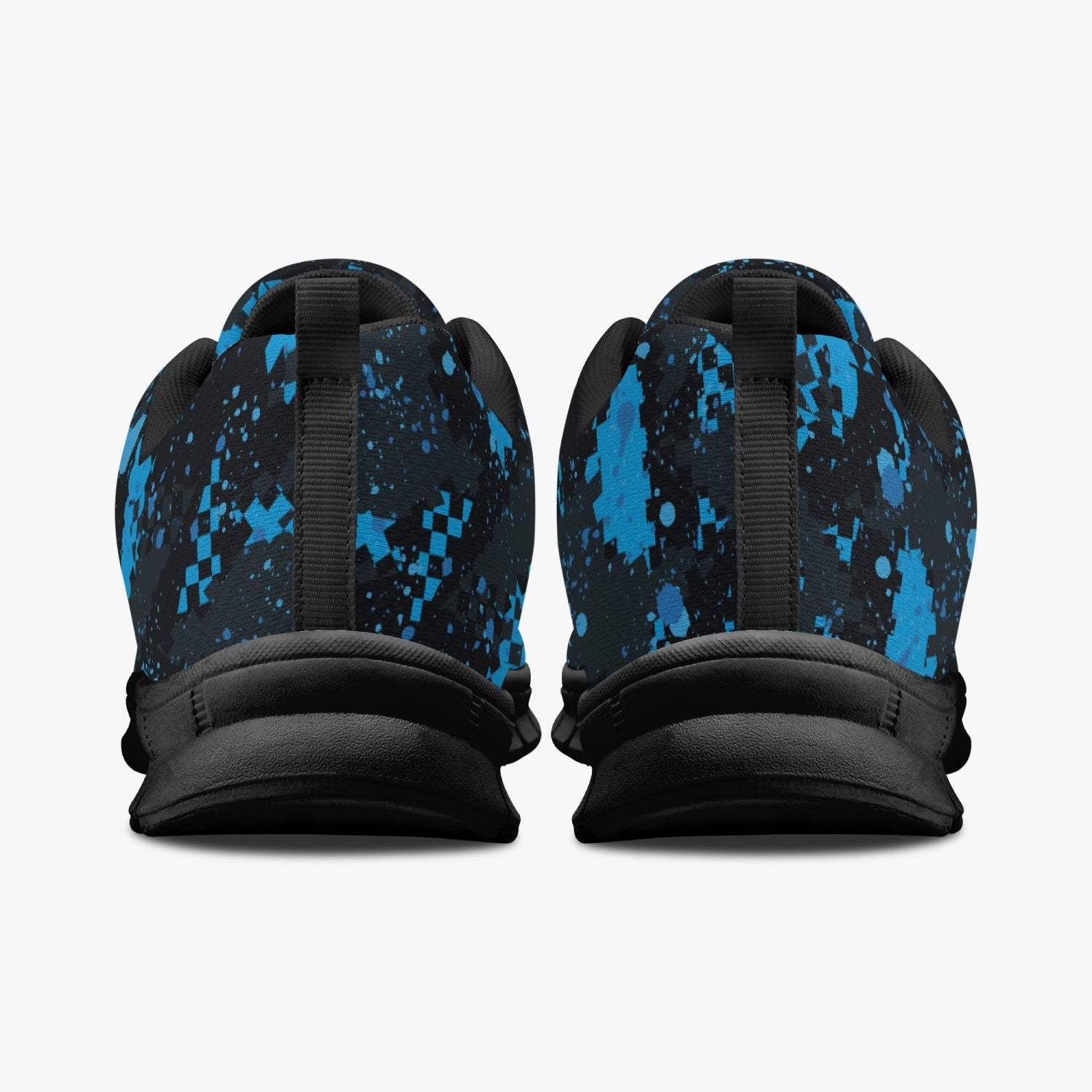 Blue Digital Camo Sneakers