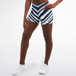 Dallas Zebra Stripe Shorts