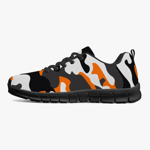 Urban Jungle Orange Camo Sneakers