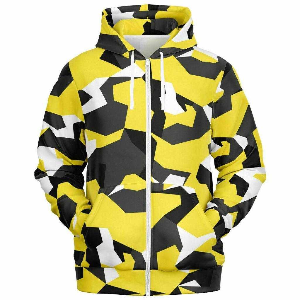 Unisex M90 Black Yellow Bumblebee Modern Soldier Urban Warfare Camouflage Athletic Joggers