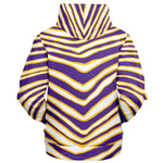 Minnesota Zebra Stripe Hoodie