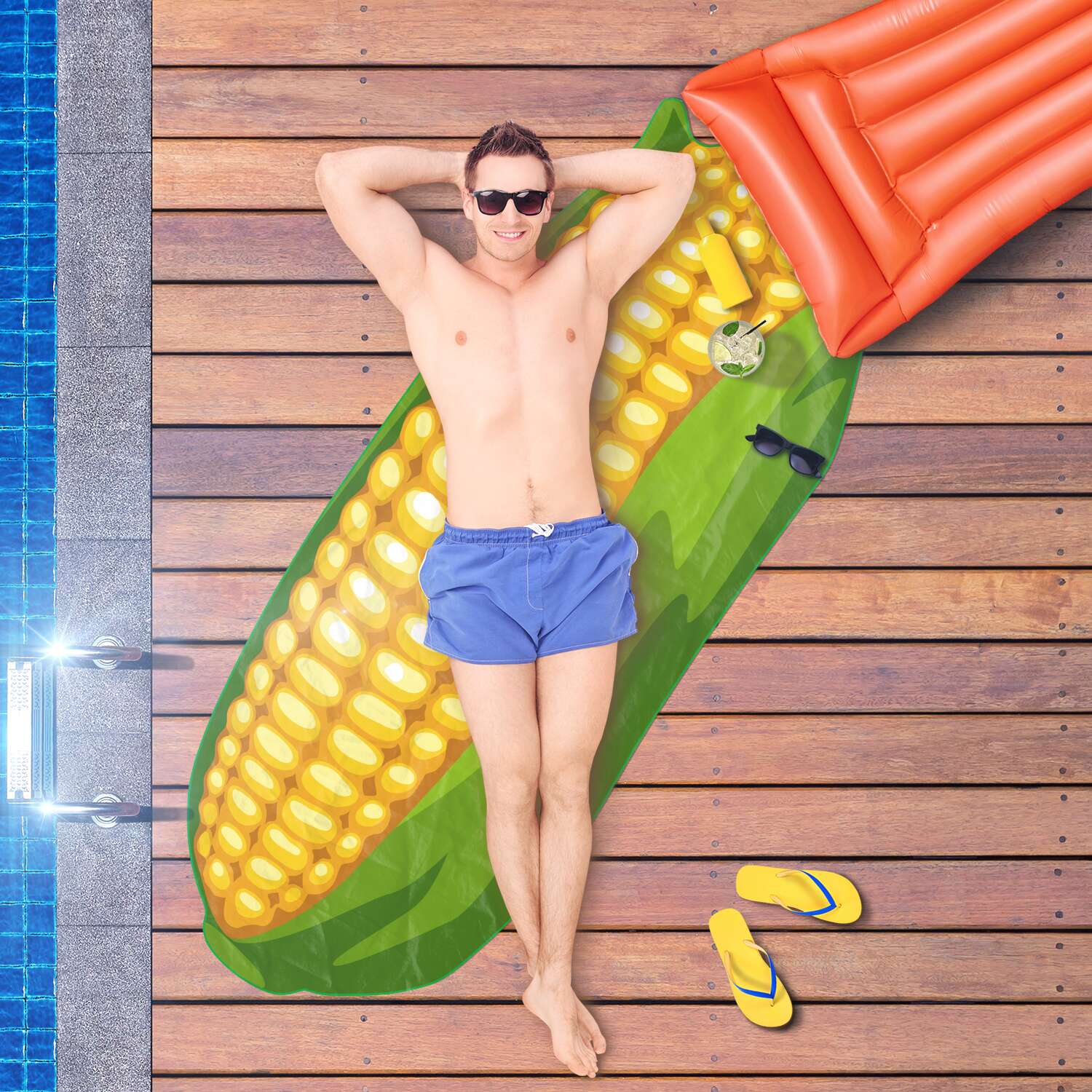 Corn Cob Beach Blanket