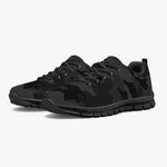 All Black Camo Sneakers