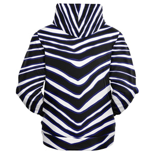 Baltimore Zebra Stripe Hoodie