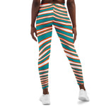 Miami Zebra Stripe Leggings