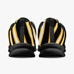 Pittsburgh Zebra Stripe Sneakers