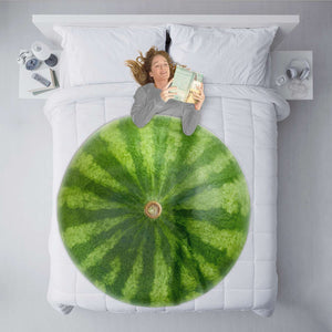 Watermelon Rind Micro Winter Blanket