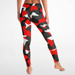 M90 Red Modern Warfare Camo Leggings