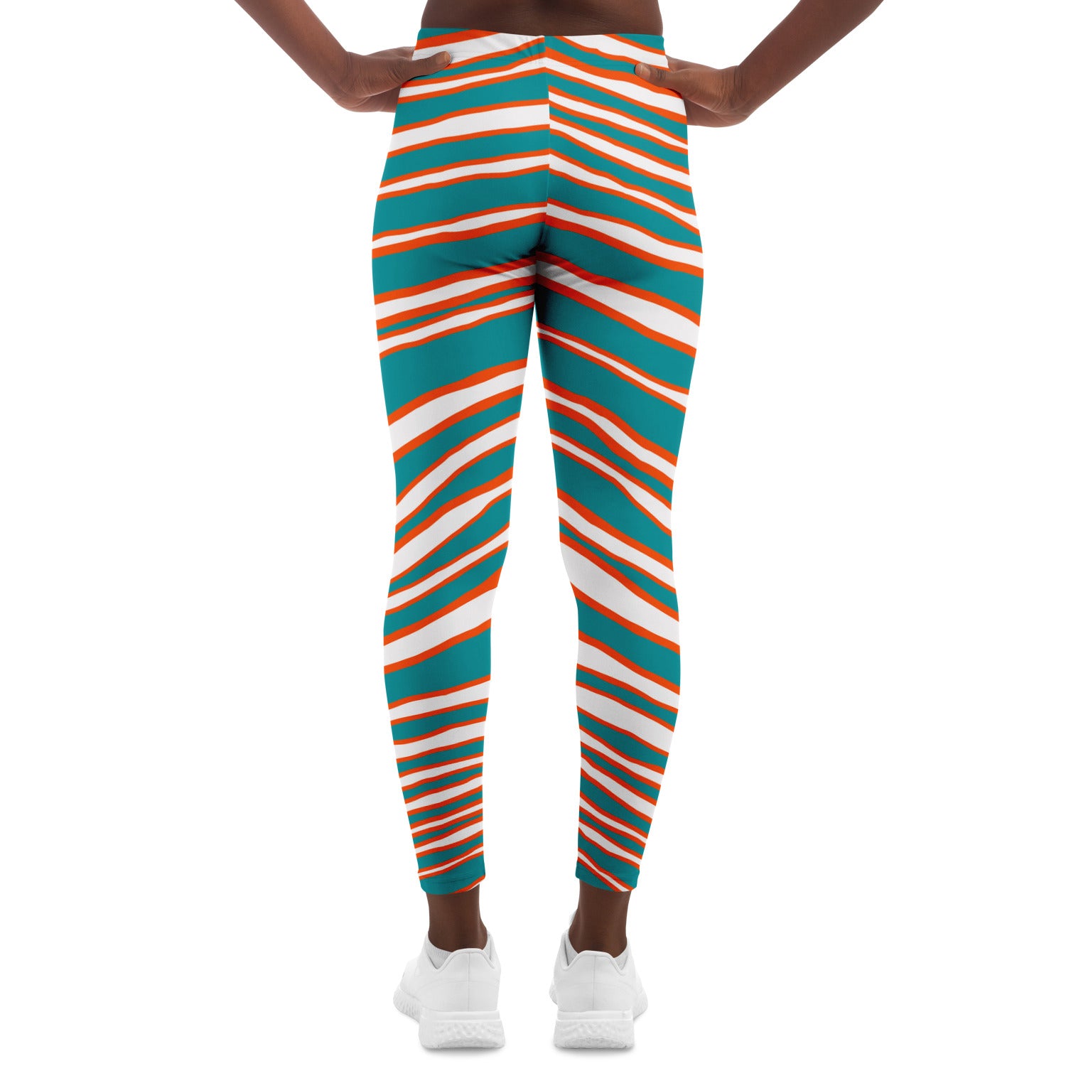 Miami Zebra Stripe Leggings