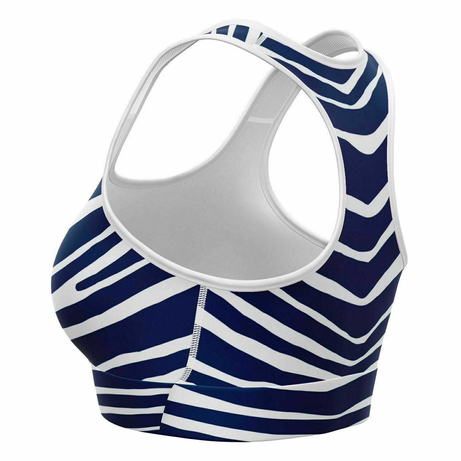 Indianapolis Zebra Stripe Sports Bra