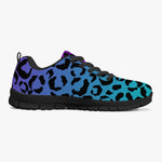 Purple Blue Leopard Sneakers