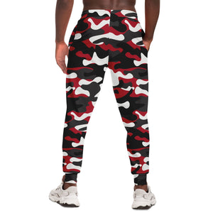 Urban Jungle Red Camo Joggers