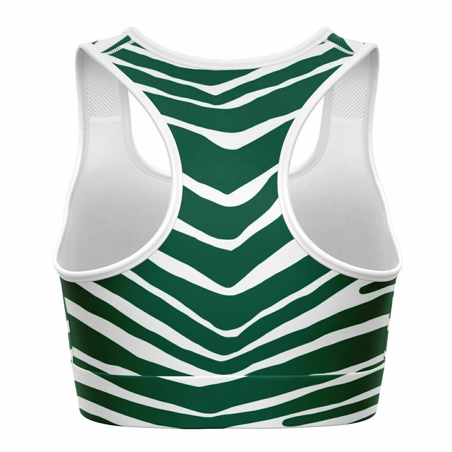 New York Zebra Stripe Sports Bra