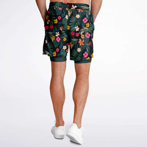 Hawaiian Flower Shorts
