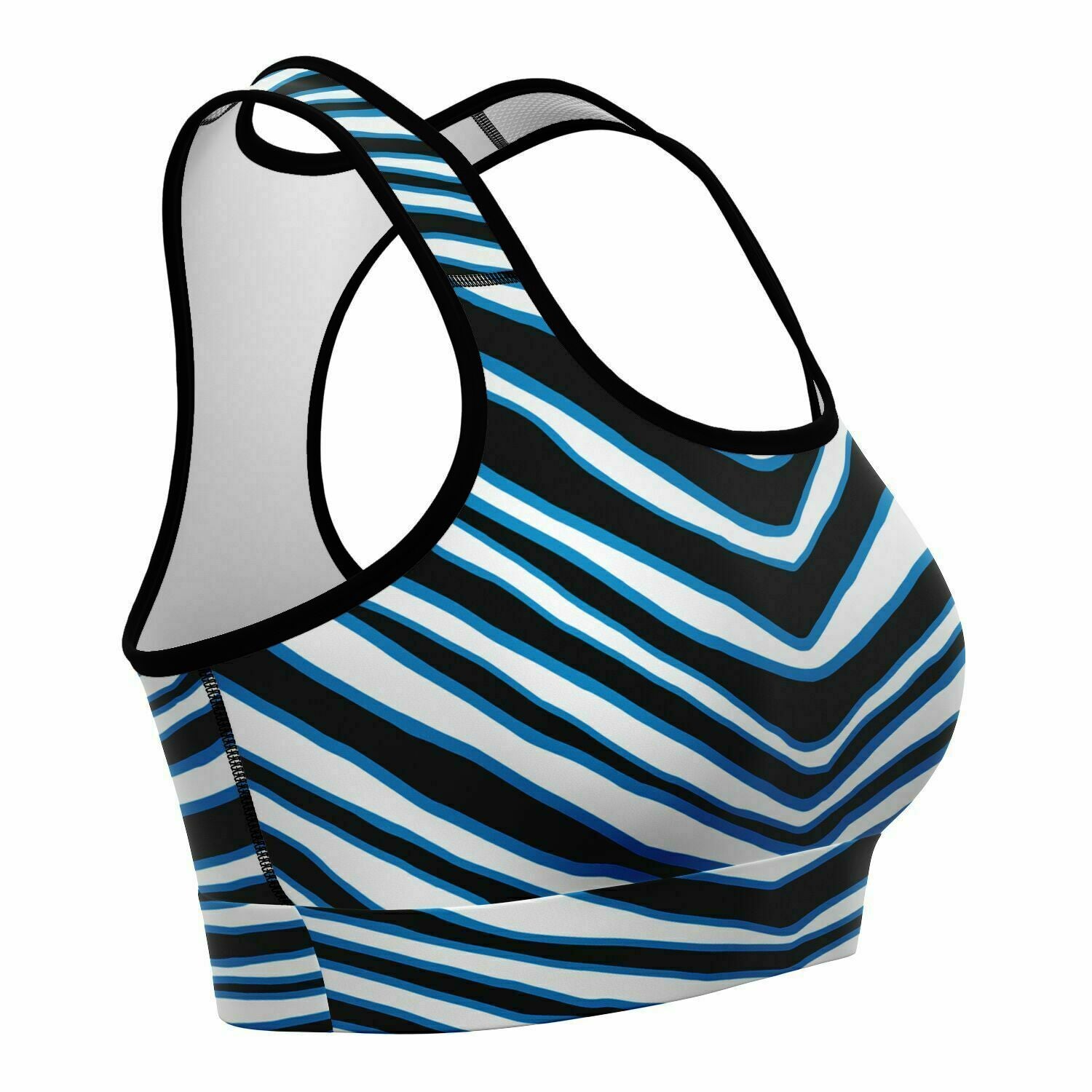 Carolina Zebra Sports Bra