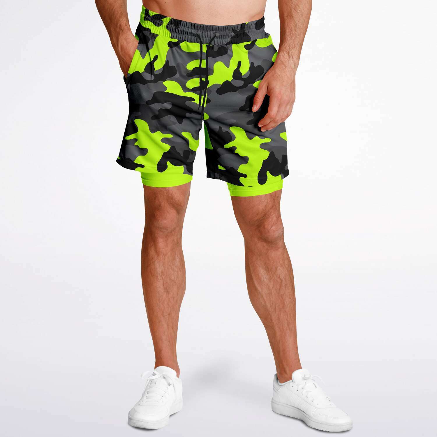 Camo Green  ShapeFlex Shorts – Athletiq