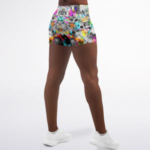 Scrambled Signal Athletic Shorts