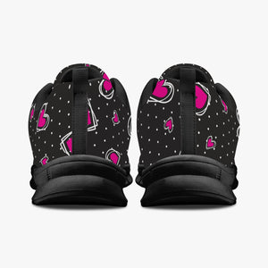 Pink Hearts Sneakers