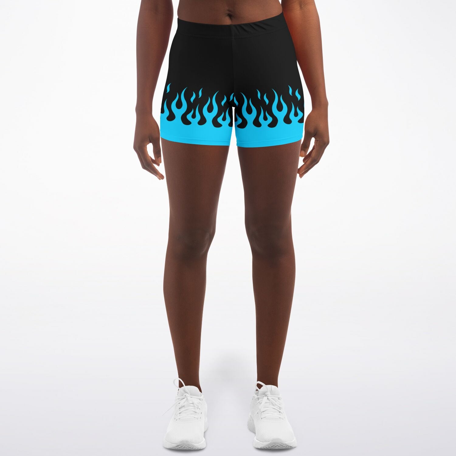 Blue Flames Shorts