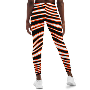 Cincinnati Zebra Stripe Leggings