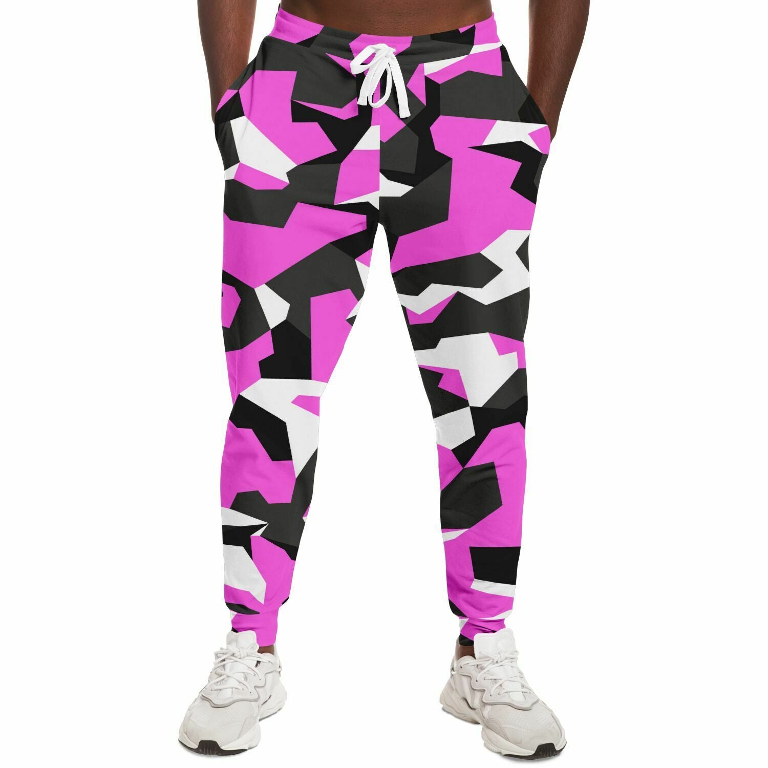 Unisex M90 Black Pink Modern Soldier Urban Warfare Camouflage Athletic Joggers
