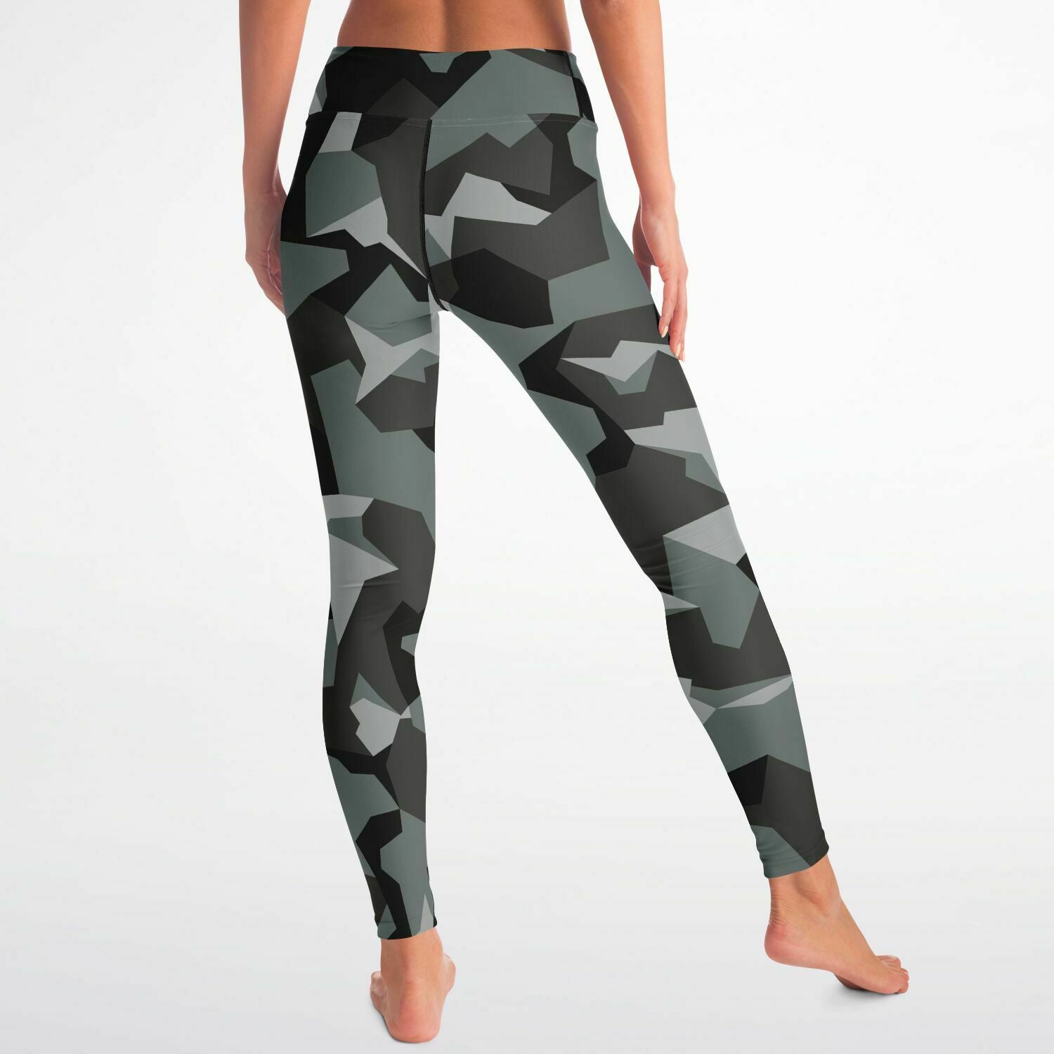 M90 Black Modern Warfare Camo Leggings