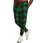 Green Lumberjack Plaid Joggers