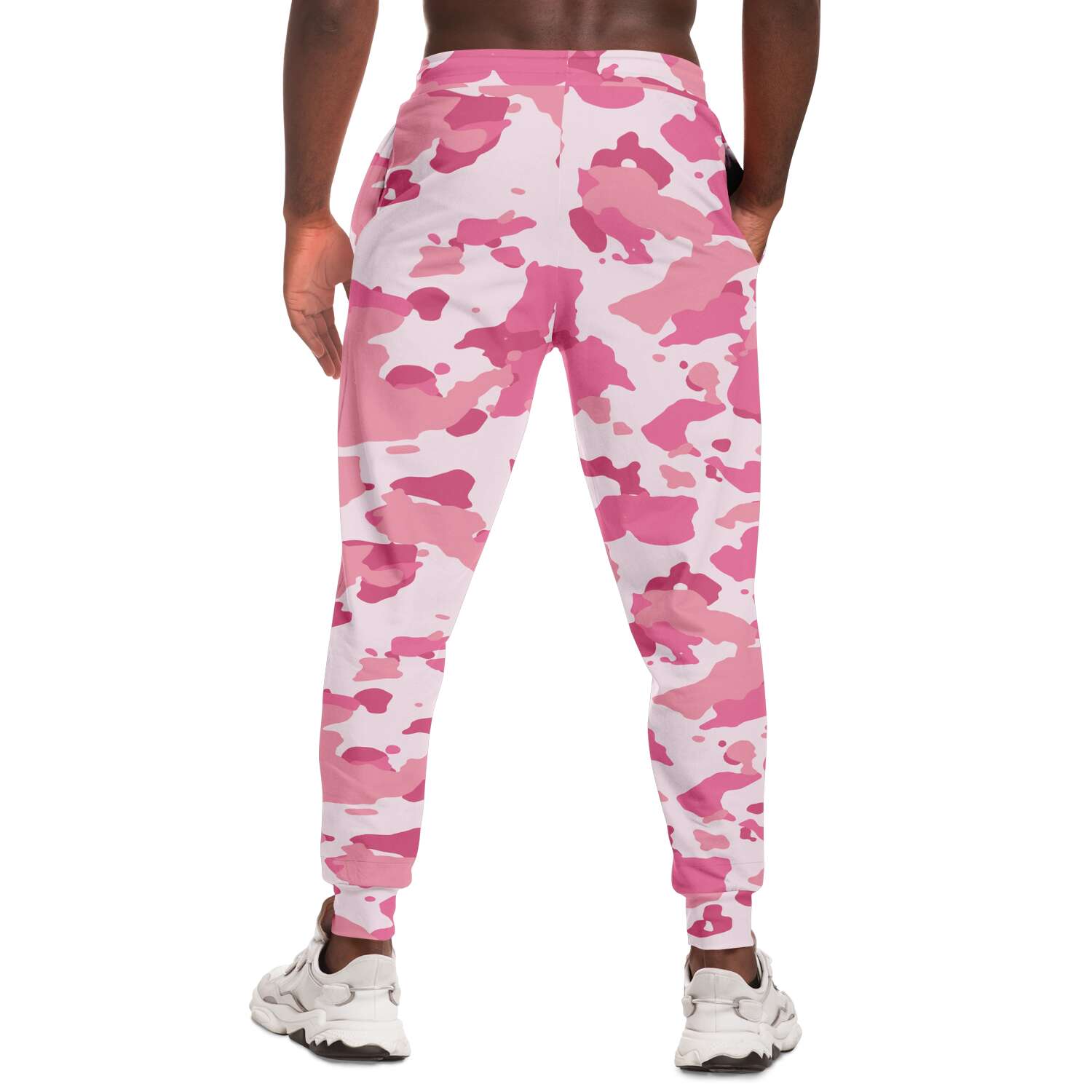 Pink Jungle Forest Camo Joggers