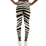 New Orleans Zebra Stripe Leggings