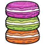 Pastel Macaron Beach Blanket