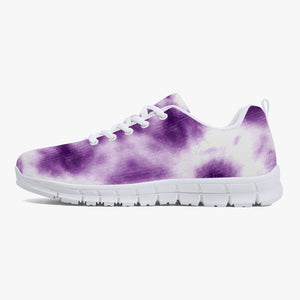 Purple Tie-Dye Sneakers