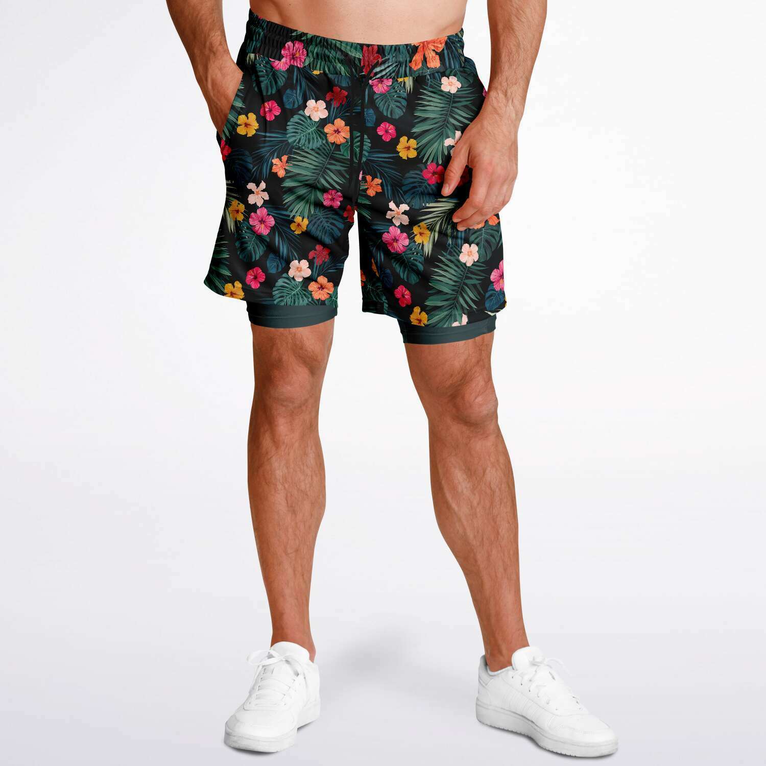Hawaiian Flower Shorts
