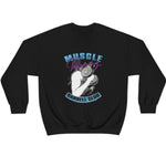 Women's Muscle Mommy Barbell Club Oversized Sweatshirt Pump Cover