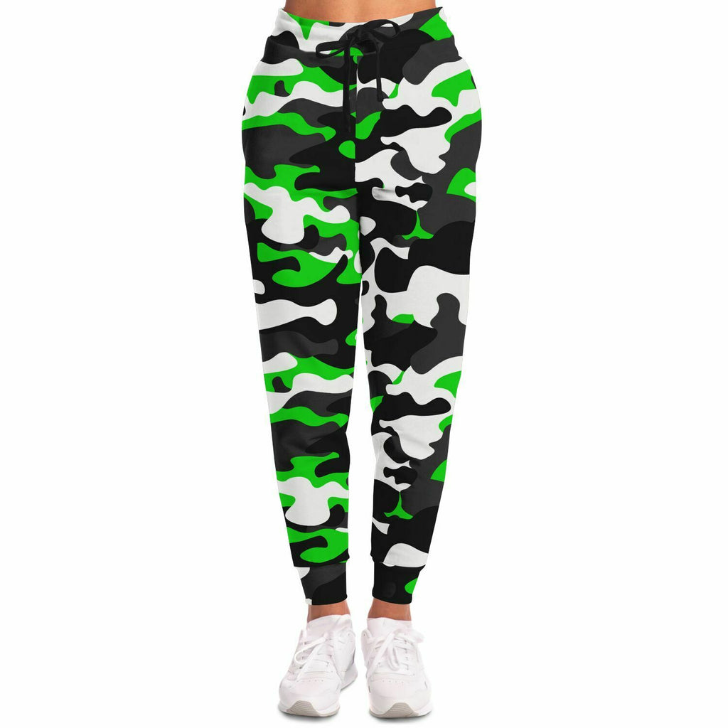 Urban Jungle Green Camo Joggers