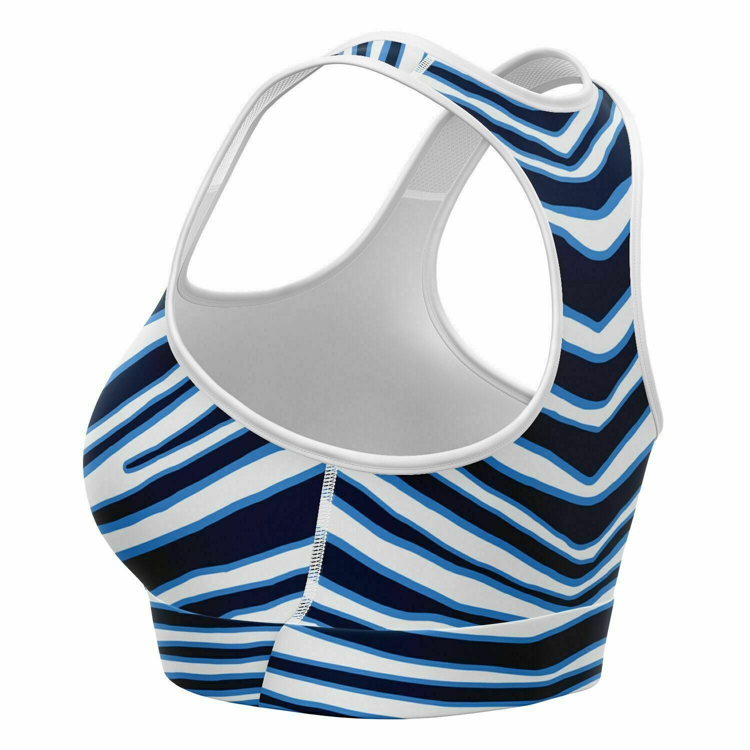 Tennessee Zebra Stripe Sports Bra